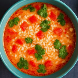 Tom Yum ar rīsiem