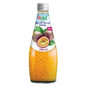 Dzēriens ar bazilika sēklām un pasifloras augļu garšu, 290ml